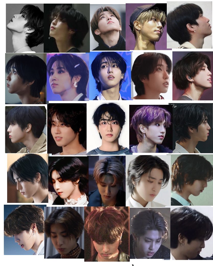 Hollomyy's tweet photo. for all the staytists, i made these head angle references :3

 im starting with jisung and minho but my goal is to do ot8!!
#straykidsfanart #hanjisung #leeknow https://t.co/bi84gq5Qrh