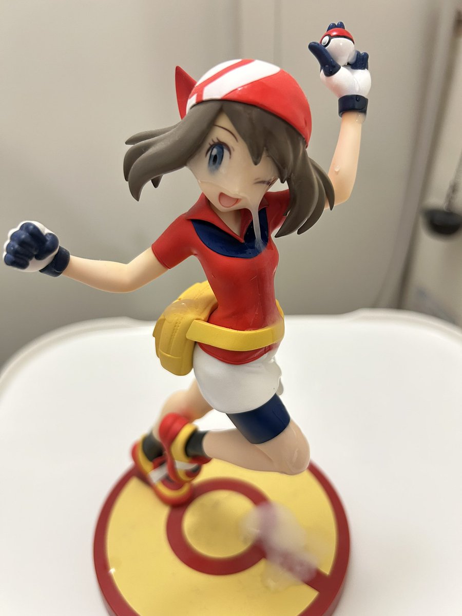 Curebukkake's tweet photo. ハルカのフィギュアにぶっかけ❤️
#フィギュアぶっかけ https://t.co/tEYCMGIOG8