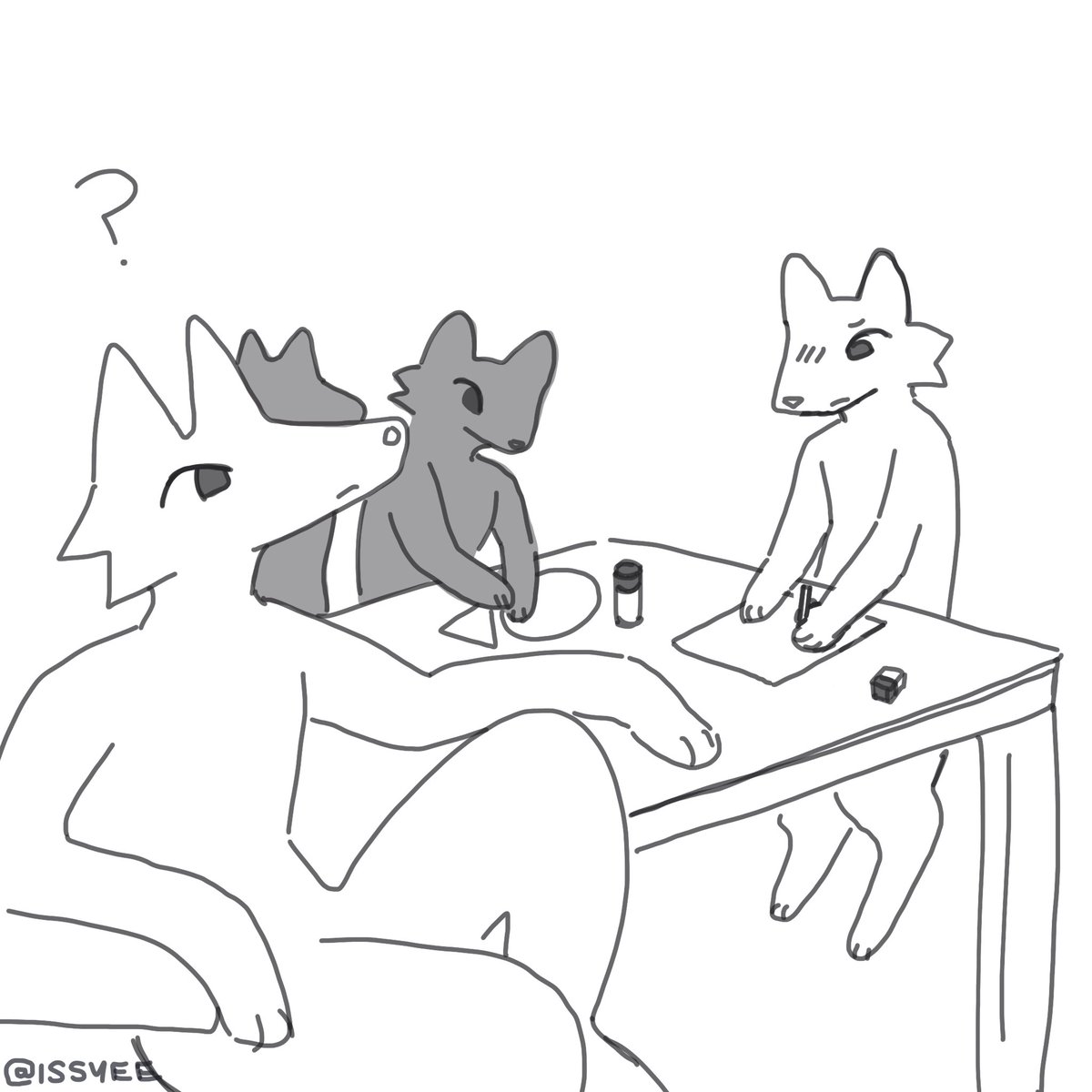 issyee_'s tweet photo. Kid asked me how old Toby Fox is… 1/2 https://t.co/ab5NOTPaUU