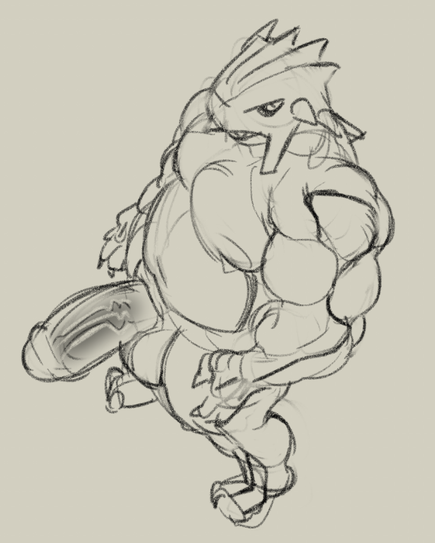 m3nn05_AD's tweet photo. groudon doodle https://t.co/Bbh4iWNiSb