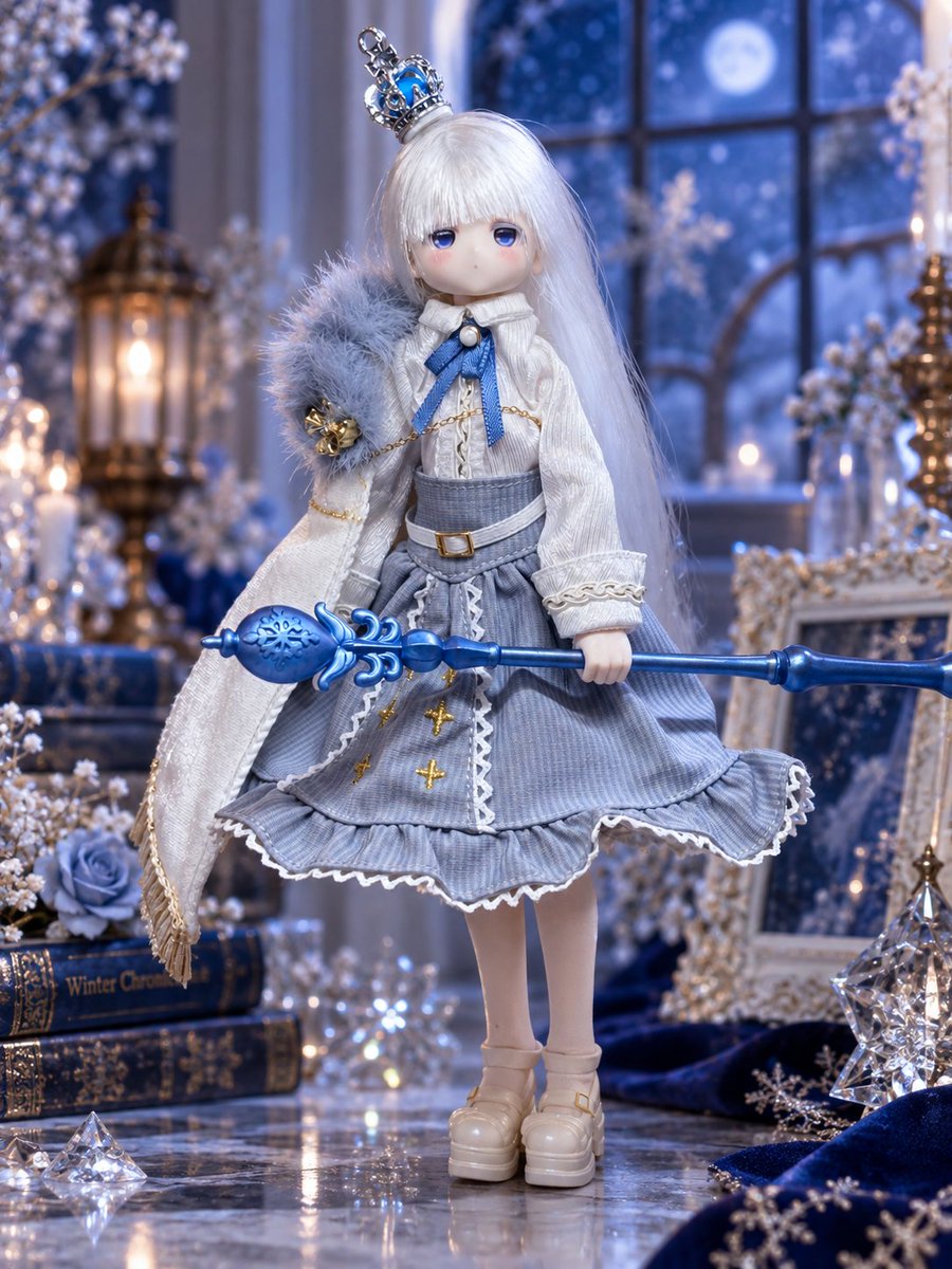 archive_fig64's tweet photo. おはようございます。昨日お迎えしたブラインドドールで、時の狭間シリーズから「ユキ」です。
＃BJD
＃ブラインドドール
#ドールオーナーさんと繋がりたい https://t.co/6mybtThoop