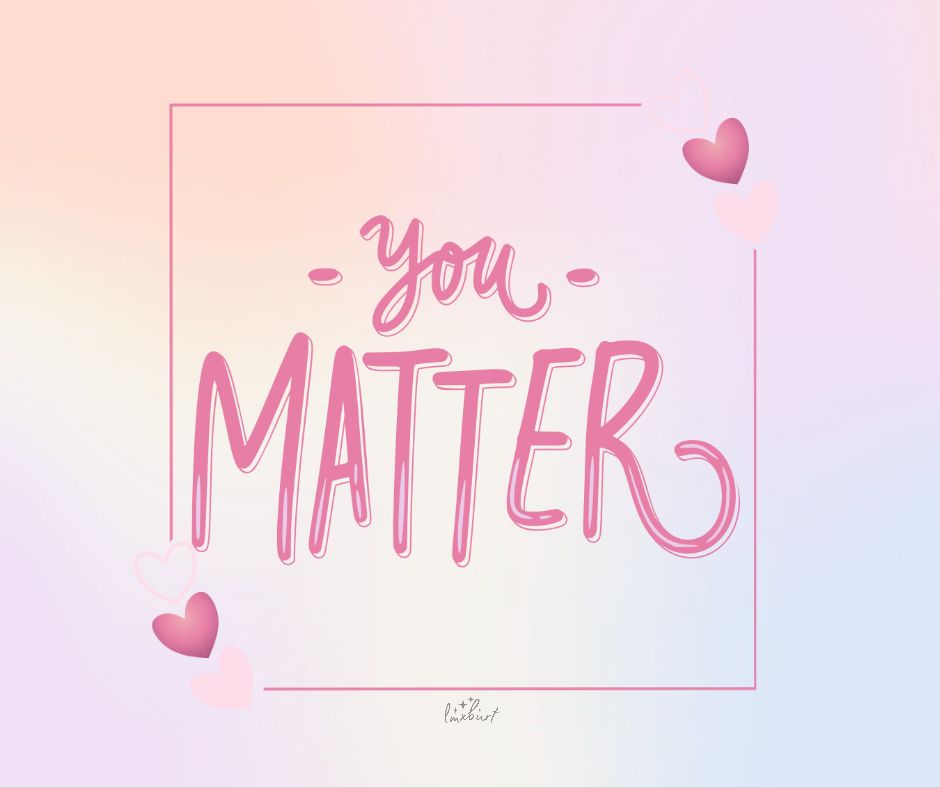lmxburt's tweet photo. Let this be your reminder today: You matter. Your light brightens the world in ways you might not yet see. Shine on!💖 #YouMatter #BelieveInYourself #KindnessMatters #PositiveEnergy https://t.co/ytgwfIlaQ5
