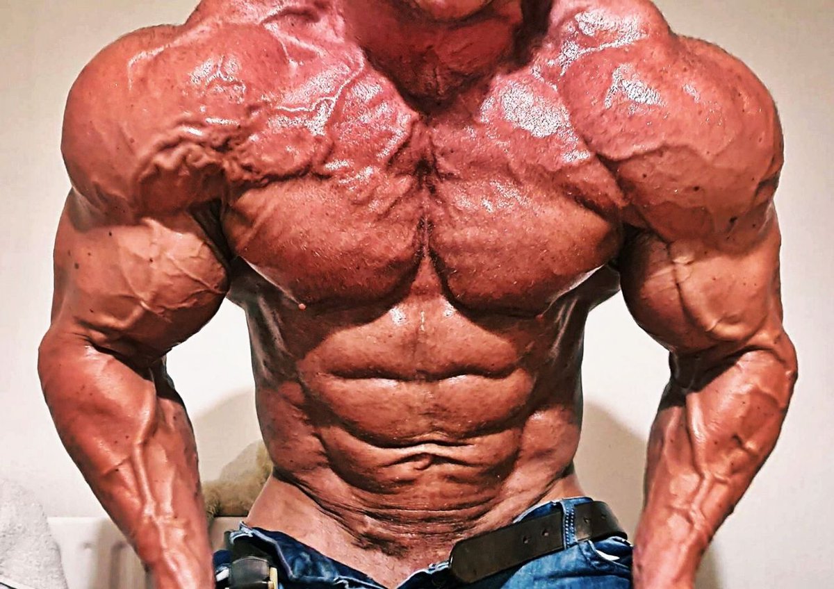 MaxSteelMuscle's tweet photo. Shirt off, standards low, chest high.

Taking custom requests this week. You set the brief, I film it. DM me.

#bodybuilder #muscleworship #chest #shirtless https://t.co/ymIRWWbtTz