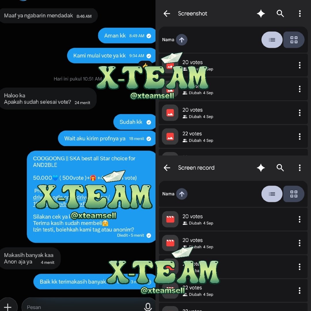 xteamsell's tweet photo. π260904 || COOGOONG π
TERJUAL 50.000 π untuk #AND2BLE
Di Beli oleh @ anonymous
Terima kasih atas pembelian Anda di @xteamsell dan Terima kasih banyak sudah mempercayai kamiπ€
#XTeamProof https://t.co/oasydL77F7