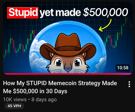 alicrtv's tweet photo. we made this video for @kilorippy and it hit 10K views easy on a small channel

the idea didn’t come from studying his competitors, it came from me researching other niches, and this one came from gaming

that’s why market research can’t just be stalking the same 5 people in your niche, everyone ends up posting the same thing over and over and it gets boring

steal the format from somewhere else and be first with it in your niche, that’s how you stand out