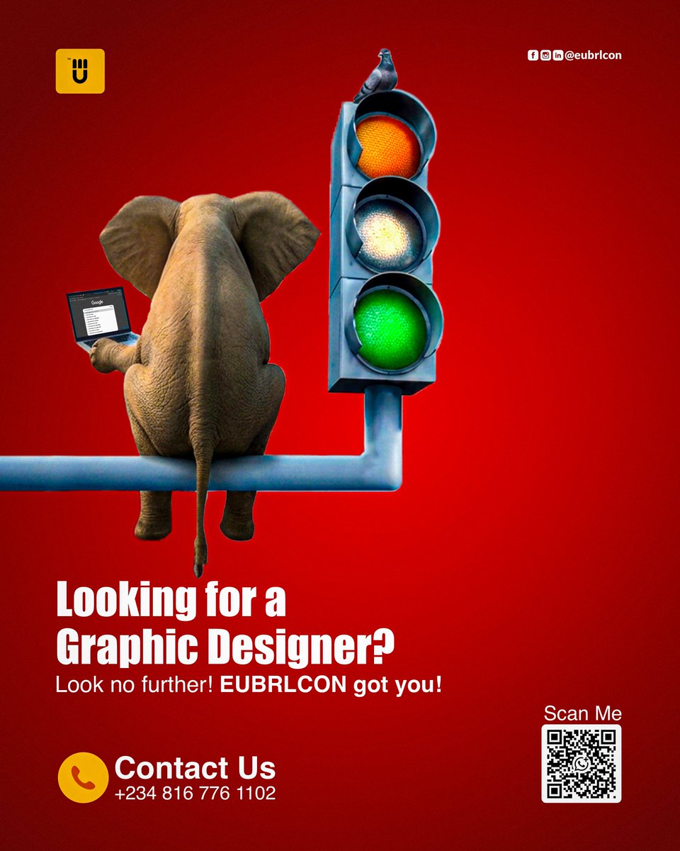 EtimUkorebi's tweet photo. Even an elephant is searching for a graphic designer. 🐘💻😂

Need flyers, social media designs, event creatives, logos, branding or reels?

Stop searching. I’m available. 🎨

#GraphicDesign #BrandDesign #CreativeDesign https://t.co/H1HcZKjz8u