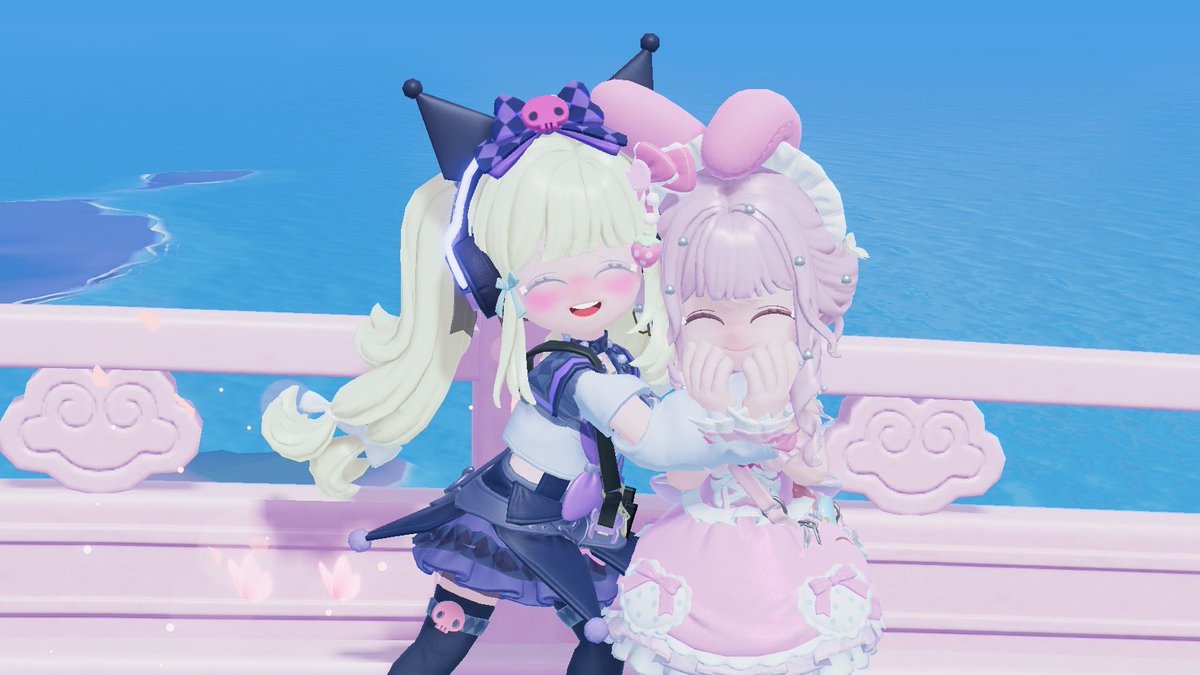 chii_hp14's tweet photo. 昨日はとあちゃんと久しぶりのお写真🌸
マイメロクロミの衣装合わせ🩷🖤
可愛いやつたくさん撮れた🌸
お話もできて楽しかったよーーっ！
また一緒に写真撮ったり、お喋りしたりしようねーーっ🫶

✩THANKS(@__wq0r) https://t.co/vr5RN2b7KC