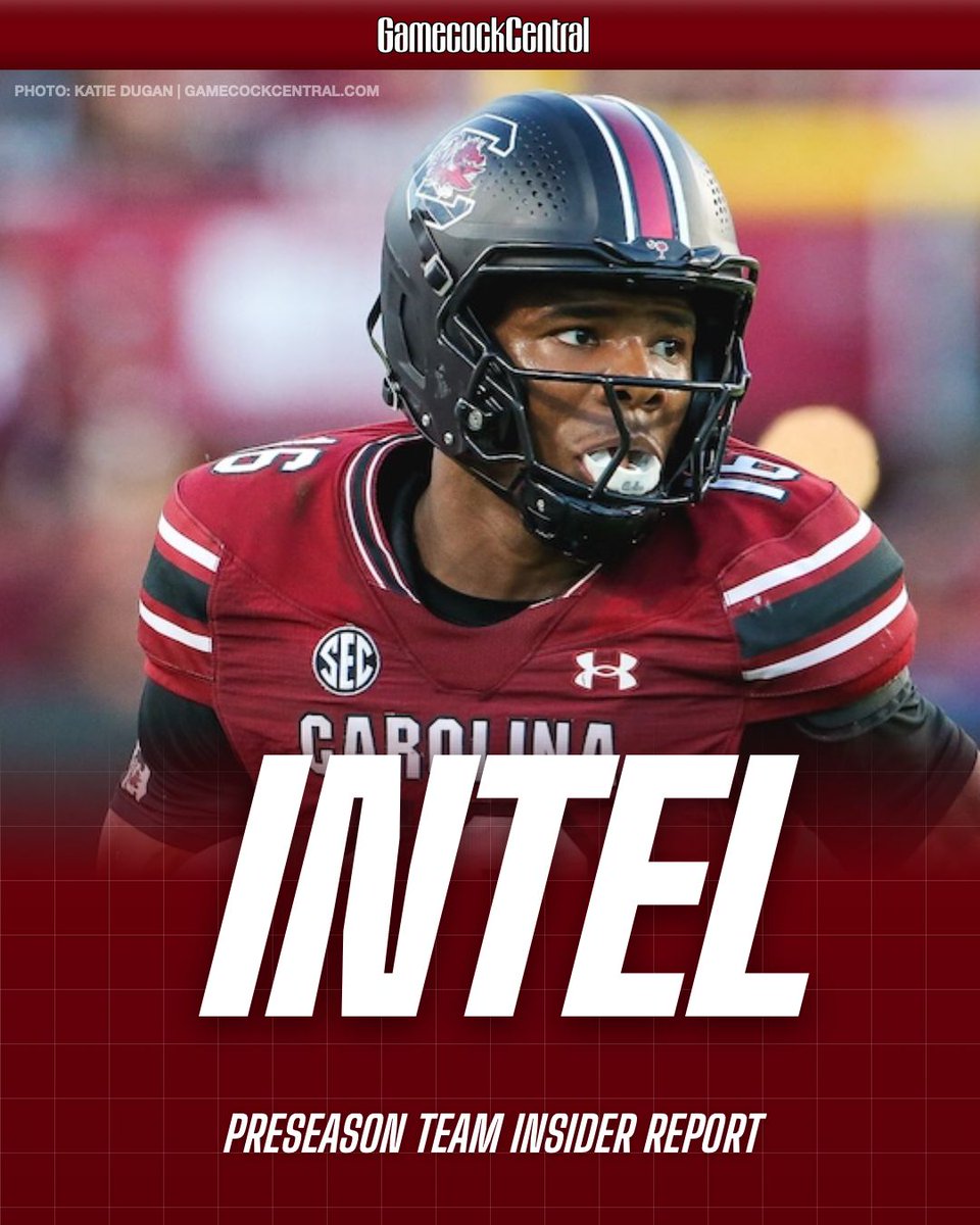 GamecockCentral's tweet photo. One more batch of South Carolina football team intel before the opener from @GCChrisClark.

RBs, LaNorris, an X factor on offense to watch, freshman talk, Stewart/Peak.

Read: https://t.co/j7gA85NyUW https://t.co/XVvbYLl9vl