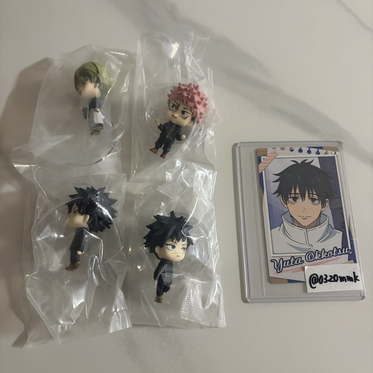 0320mmk's tweet photo. 【交換】呪術廻戦 肩ズンFig. 死滅回游 コレクションフィギュアリッチ

譲　虎杖　伏黒　直哉　脹相or定価

求　乙骨

肩ズンは同種交換のみ
2枚目は譲渡可能◎

9月6日15：00頃池袋手渡し◎
検索からもお気軽にお声がけください🙇‍♀️ https://t.co/dkjUxSenOr