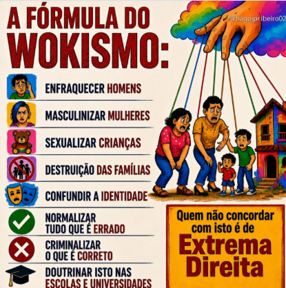 pepebike_1's tweet photo. Cultura Woke:  a maior desgraça de nossos tempos. https://t.co/9WcpaXdAyO
