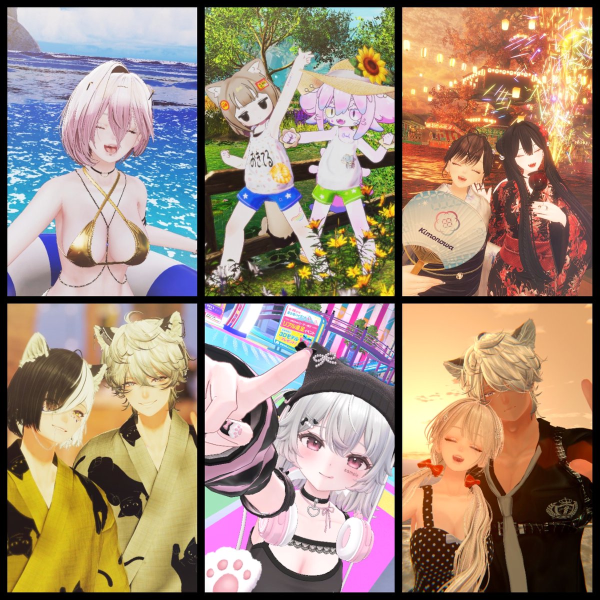 emarun_VRC's tweet photo. ｵﾊﾖ~🦎
昨日は疲れて早寝したら12時間も寝ちゃった🥱
ぶいちゃでの夏、思い出いっぱい🎐 https://t.co/3pp7dmZyMc