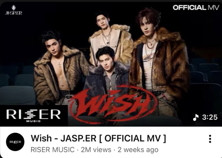 Cake3553's tweet photo. เพลงWishเดินทางมาถึง2ล้านวิวแล้วนะทุกคน
 #WISHJASPER2M
#WISHJASPER #JASPER #RISERMUSIC @JASP_ERofficial @RiserMusic https://t.co/xYlvej3YlK