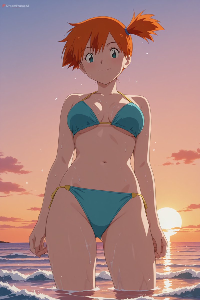 DreamFrameAI's tweet photo. Misty #pokemon https://t.co/yhhSOgwAmb