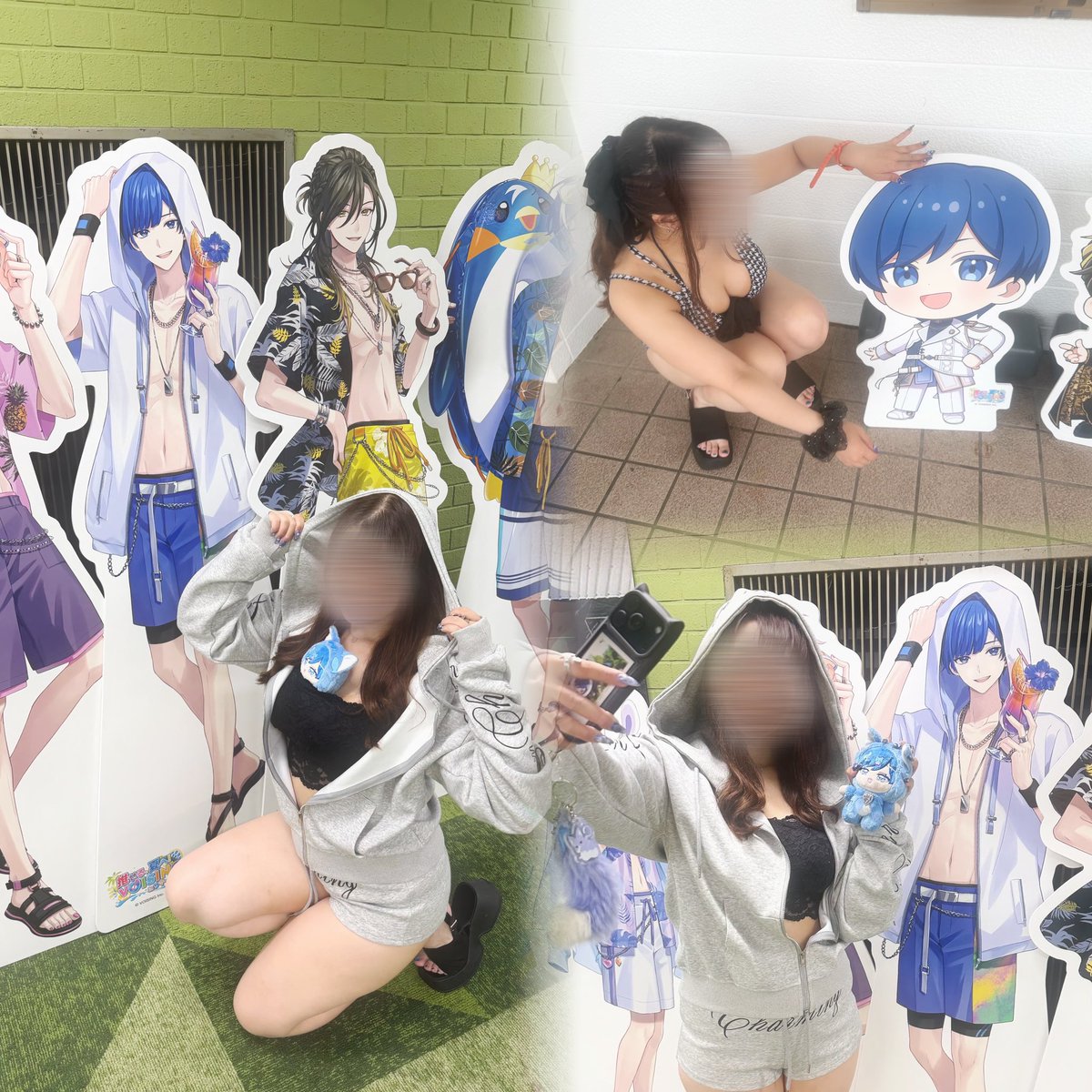 xiaomelo_'s tweet photo. #いふ民の乾杯挨拶 🌞
サマラン2回目行ってきたぞ➰❗️
このまろんちゅのビジュ大好きだからパーカー着てPhoto撮りたくて、夏ꧦ𐅁𐀸𐋠𛰙᭜𖫴𖫰𖫱𖫳𖫲𖫲𖫳𖫴𖫰𖫱꛰ﯩᩝ︪᭜𖫴𖫰𖫱𖫳𖫲𖫲𖫳𖫴𖫰𖫱꛰ީᩝ𛰚💙 https://t.co/And5aJxyZd