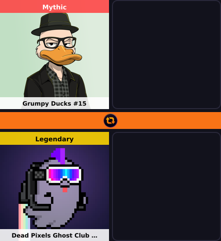 RareSwapOffers's tweet photo. โ
RareSwap Completed Swap โข Offer #3570
๐ค Creator sent
Grumpy Ducks #15
0.0.1016797
๐ฅ Acceptor sent
Dead Pixels Ghost Club #2946
0.0.10169518
Trade NFTs for NFTs on @RareSwapEx
#RareSwap #HederaNFT
https://t.co/KxCNCVfbAq https://t.co/xQpNzZKWwH