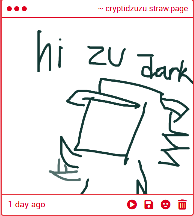 CryptidZuzu's tweet photo. HeLOW Kind soul! Beautiful doodle https://t.co/DdQa6TapNL