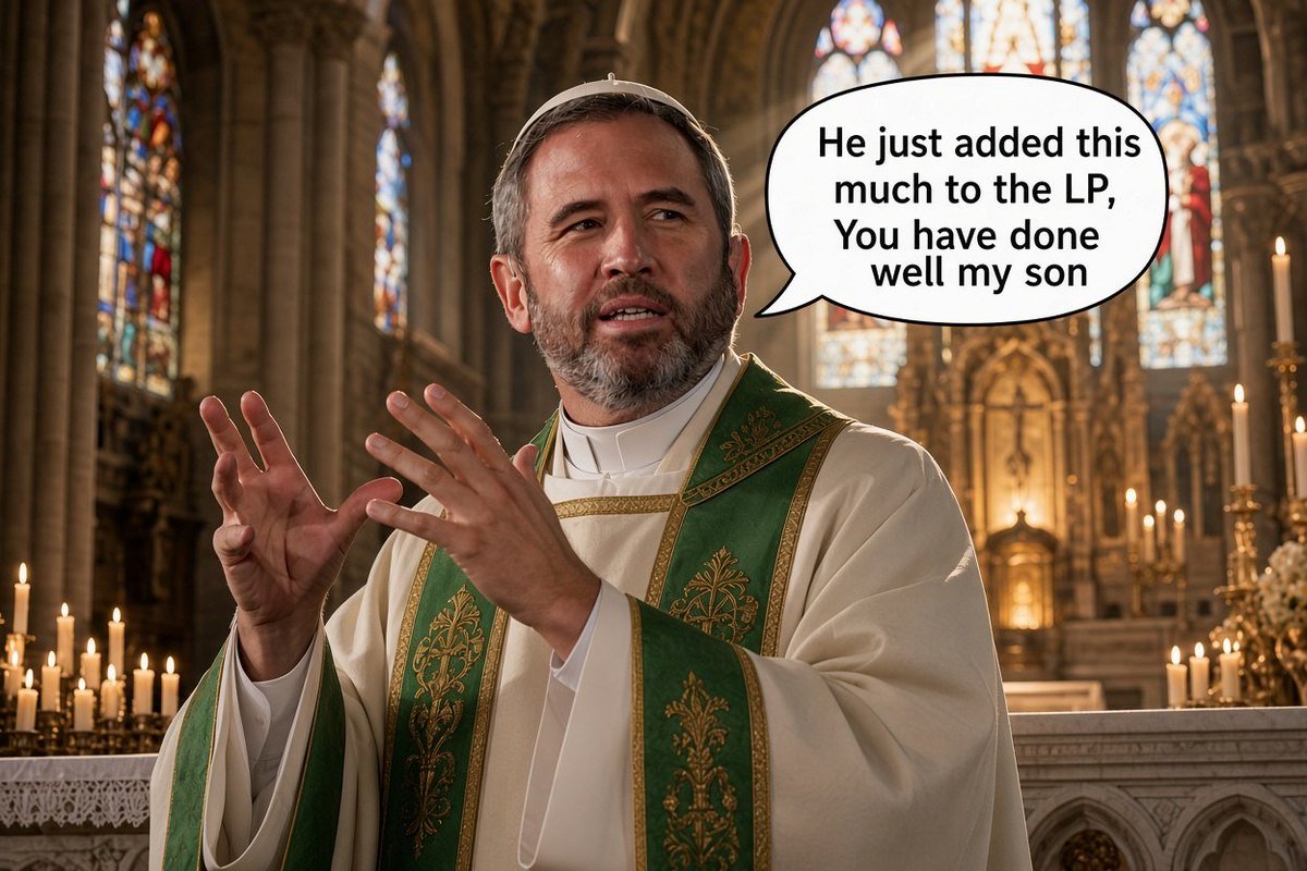 JesuitOrderXRP's tweet photo. @bgarlinghouse wow now add some lp good sir @bgarlinghouse $JESUITORDER COIN ON $XRP https://t.co/9gEbpsQeIg