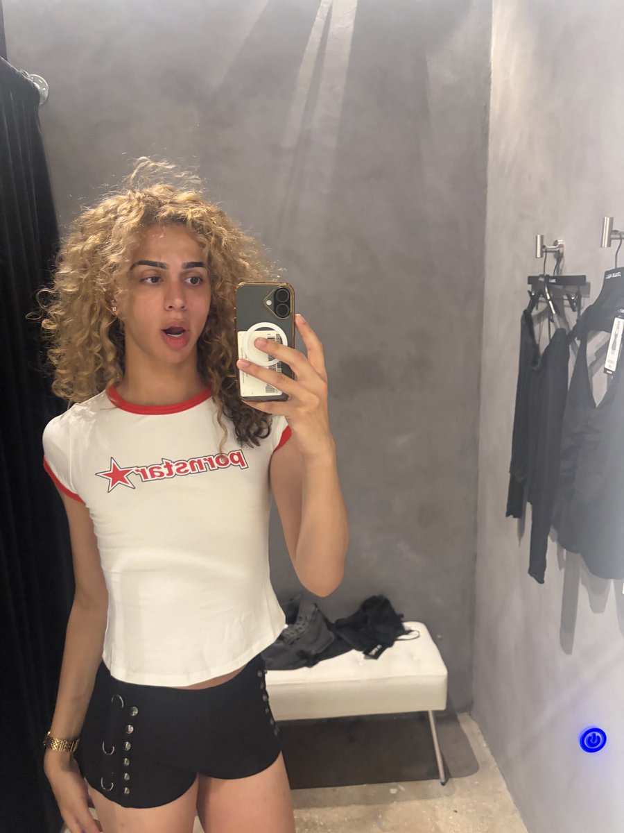 curlyhairedmoe's tweet photo. found a cute t-shirt today #arab #femboy #trans #miami https://t.co/T8yf4Pmd82