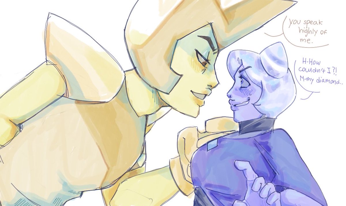 reptilerelic's tweet photo. I had a vision #hollyblueagate #yellowdiamond #stevenuniverse https://t.co/Dj8tilg4Bs