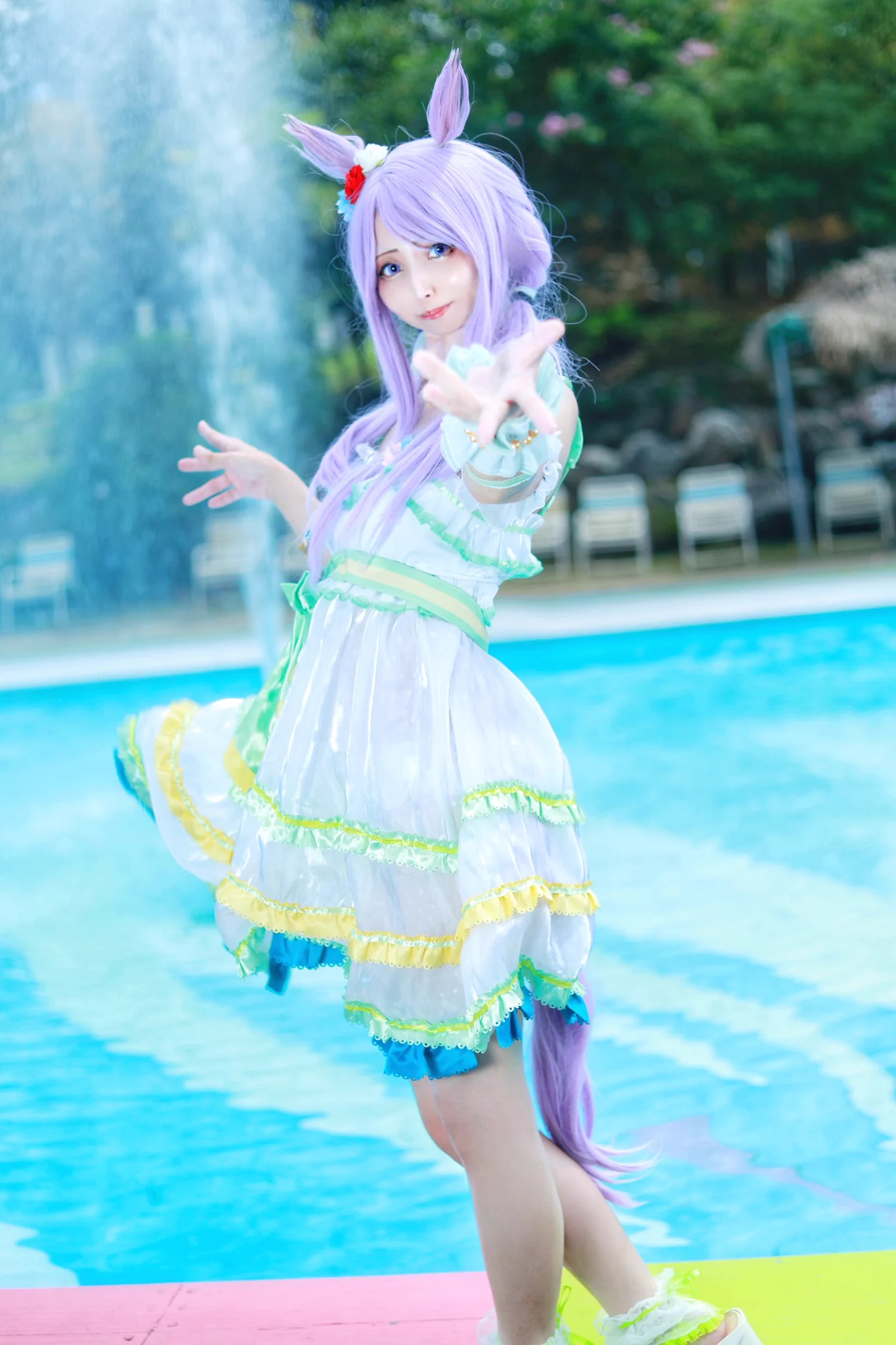 京*様 ウマ娘 メジロマックイーン コスプレ さざなみフェアレディ ウィッグ 尻 天龍はるか🐴 a X: 