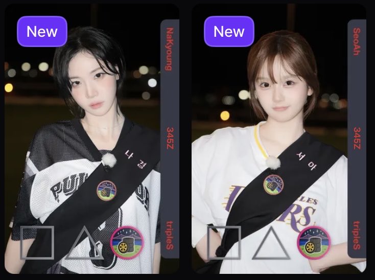 einvierno_'s tweet photo. badge war 4 objekt giveaway !!

two winners will receive two cc345 objekts out of:
chaeyeon 
nakyoung 
kotone 
seoah 

rules:
- like and repost
- comment which two members youd like
- comment your cosmo id
- thats it!

giveaway will end this monday <3

#tripleS #wavtwt #objekt https://t.co/EC6ccdCEun