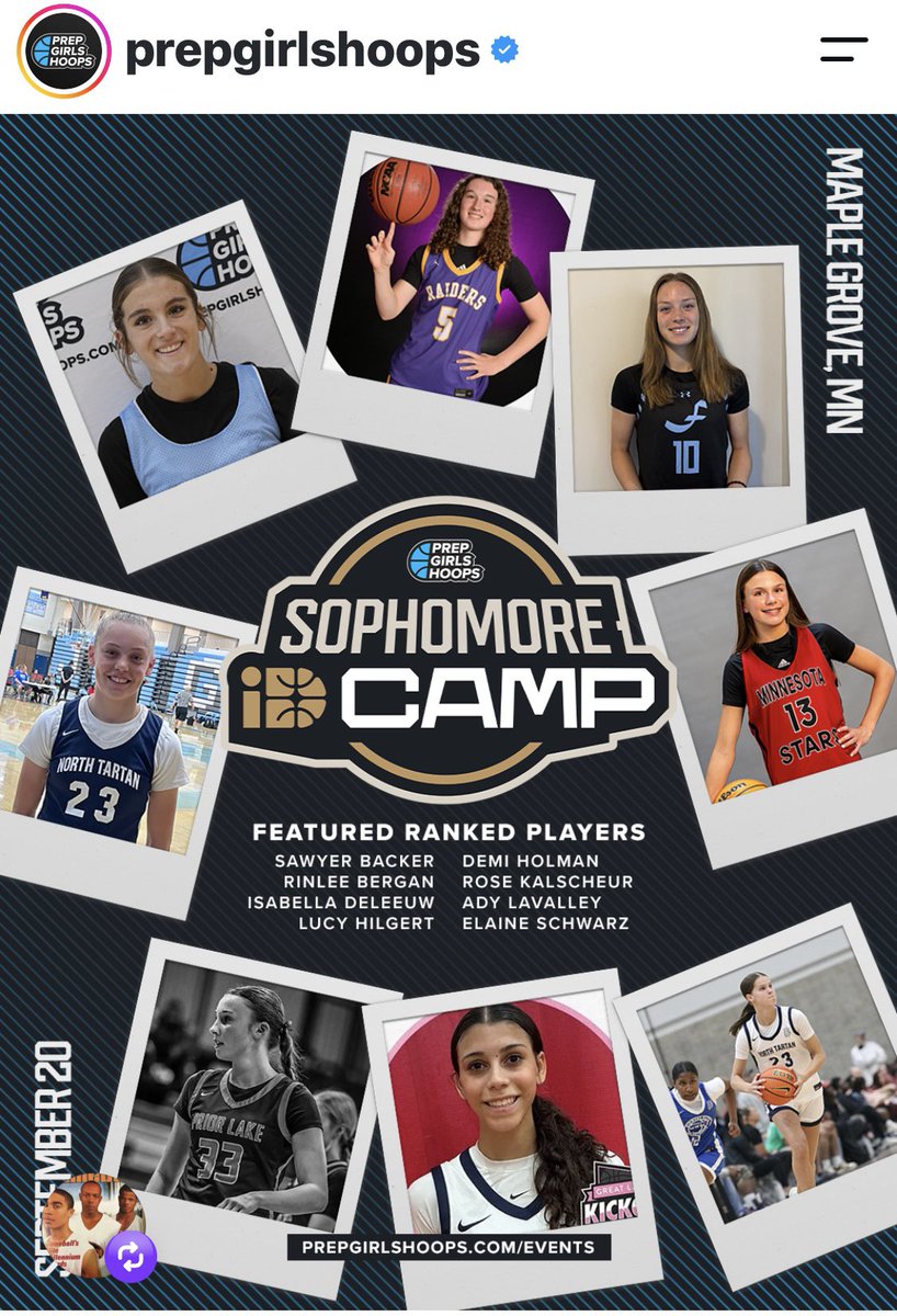 holman2029's tweet photo. Thank you @PrepGirlsHoops - excited for this 🙏🏾 https://t.co/lukQsNZ0Mc