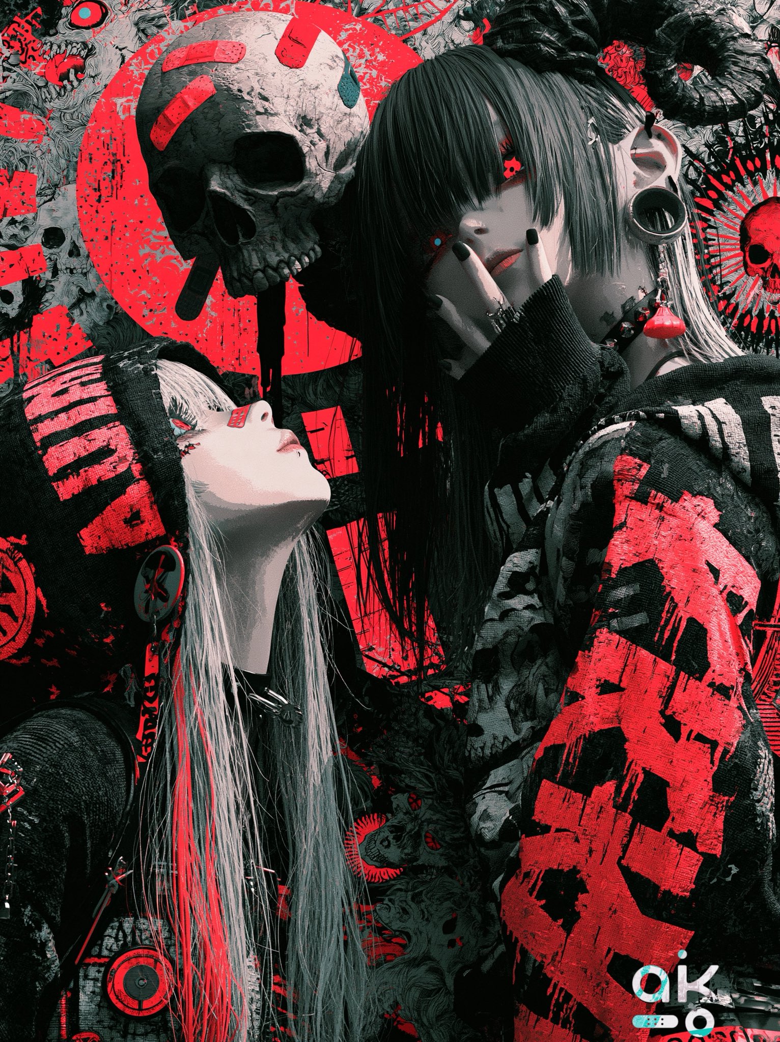 a_i_k_o в X: „#全クリエイターに告ぐ赤の作品を解放せよ“ / X