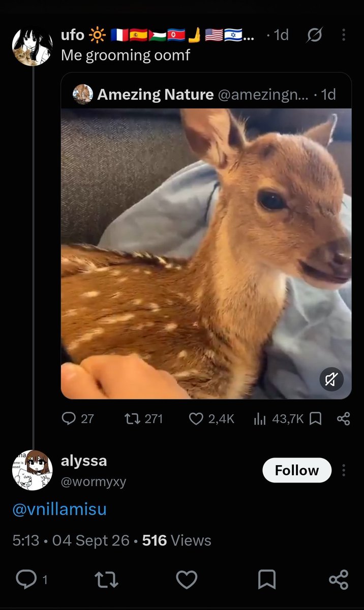 r4dfatale's tweet photo. @wormyxy You follow multiple minor dni accounts and constantly make this poor girl feel terrible for simply existing. You're above 18 and she's 15, and you've joked about grooming her multiple times. You're not only a terrible person, but you're also a pedophile manipulating a child who— https://t.co/1FtZ0V4I2U