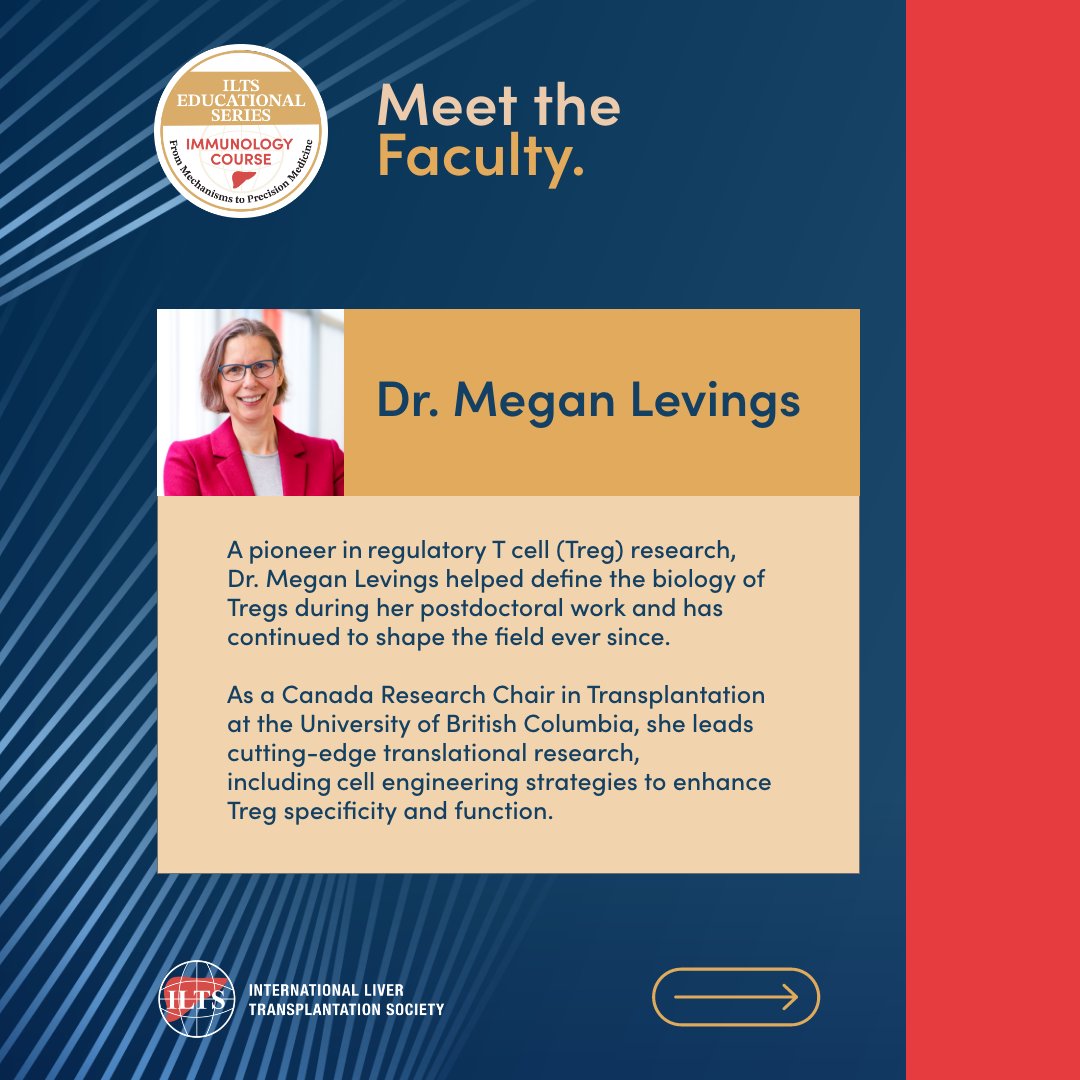 _ILTS_'s tweet photo. Meet three of the 21 expert faculty joining the ILTS Global Course on Liver Transplant Immunology — Dr. David Hildeman, Dr. Anita S. Chong, and Dr. Megan Levings. Three leaders. One course. 12 sessions. 

Registration is open: https://t.co/pfu5rkeErT 

#ILTS #TransplantImmunology https://t.co/mIjMW0KDMT