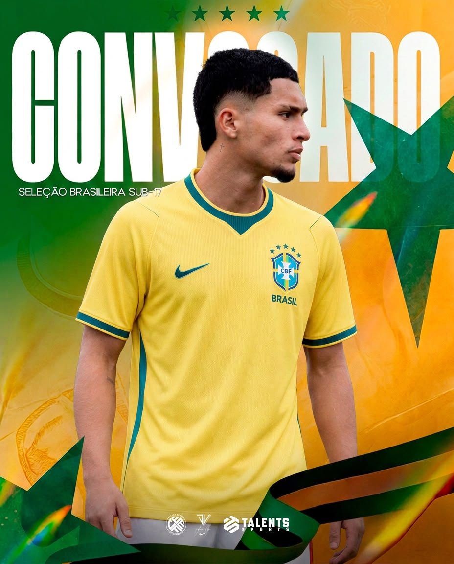 FlaJv11's tweet photo. Mais uma 🇧🇷
Sempre uma honra vestir essa camisa pesada! 
Vamos Brasil U17🇧🇷
@Flamengo  obrigado !🔴⚫️ https://t.co/uPDuz8P1f6
