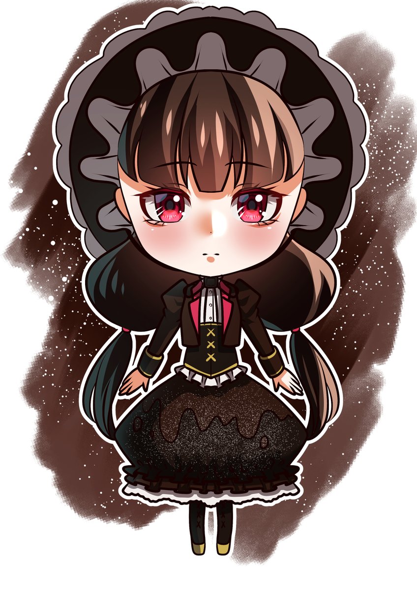 sbcyokohama's tweet photo. メンバーさんのイラストをご紹介します✨

ガトーショコラをイメージした女の子のイラストです😽
ビターな感じが色味や女の子の表情に表れていて見惚れてしまいます🍫

素敵なイラストをありがとうございました！

#アトリエsbc #サブカルビジネスセンター横浜 https://t.co/1UhELpziSa