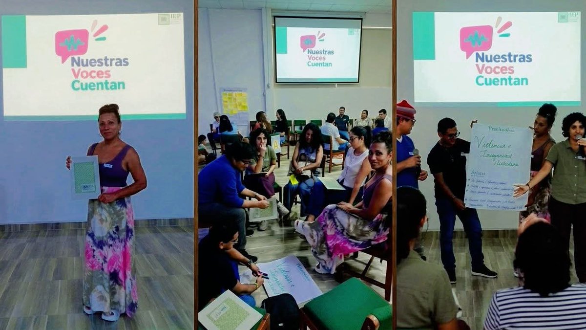 ReconocimientoP's tweet photo. 🏳️‍⚧️ ¡OCUPAMOS LOS ESPACIOS, POSICIONAMOS NUESTRAS LUCHAS! ✊🏼

​Las identidades trans y diversas nos organizamos, nos formamos y nos fortalecemos. Estamos participando en el taller "NUESTRAS VOCES CUENTAN" 

​#TransFeminismoOrganizado #PoderTrans #NuestrasVocesCuentan #Lucha https://t.co/N8GVkY2W3O