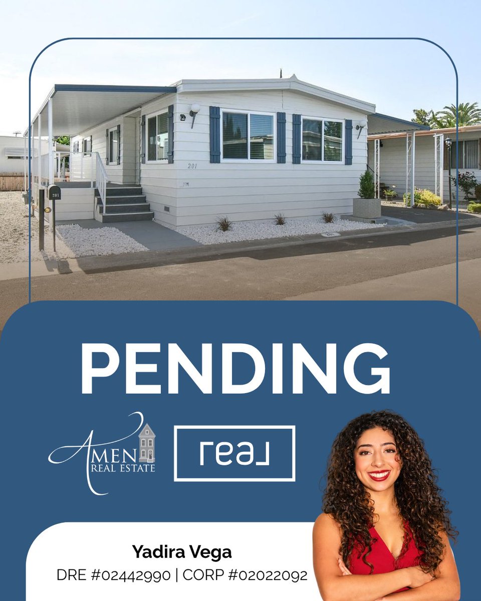 JimAmen's tweet photo. Pending! 🏡✨

The residential property at 201 Whispering Pines Dr is officially Pending!

Congratulations to our client, and great work by Yadira Vega, who proudly represented the buyer in this exciting transaction. Helping our clients move one step closer to their real estate goals is what we love most!

Whether you're buying your first home, upgrading, or making a smart investment, having the right representation by your side makes all the difference.

#Pending #RealEstate #HomeBuying #BuyerRepresentation #AmenRealEstate #RealEstateSuccess

📍 DRE #02442990 | Corp DRE #02022092