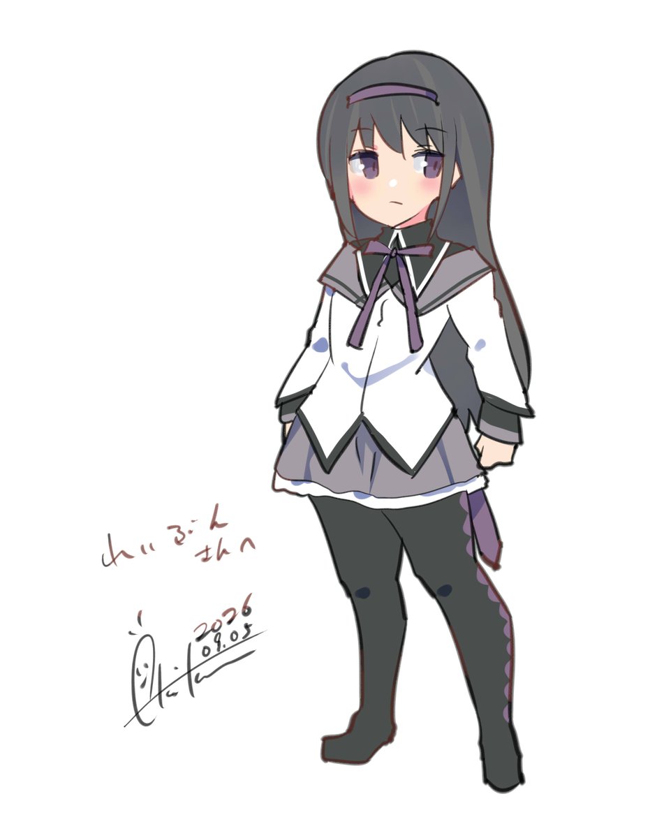 aki0107_inica's tweet photo. ほむほむ！
#暁美ほむら https://t.co/EIUSDmMhUu