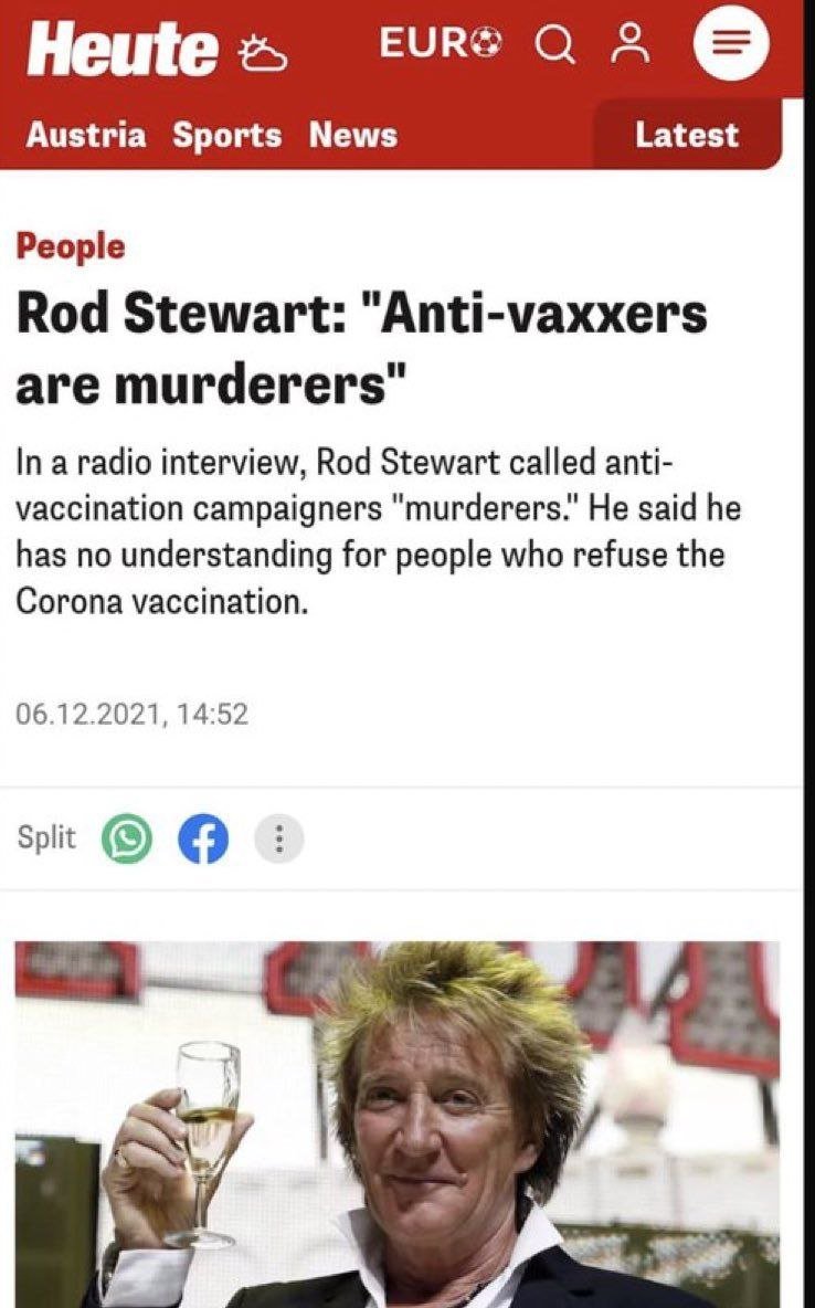 BruceLe53509778's tweet photo. How twisted can your mind be when you call somebody who doesn't want to take an injection for a flu...."murderers". https://t.co/NgQHiccKML