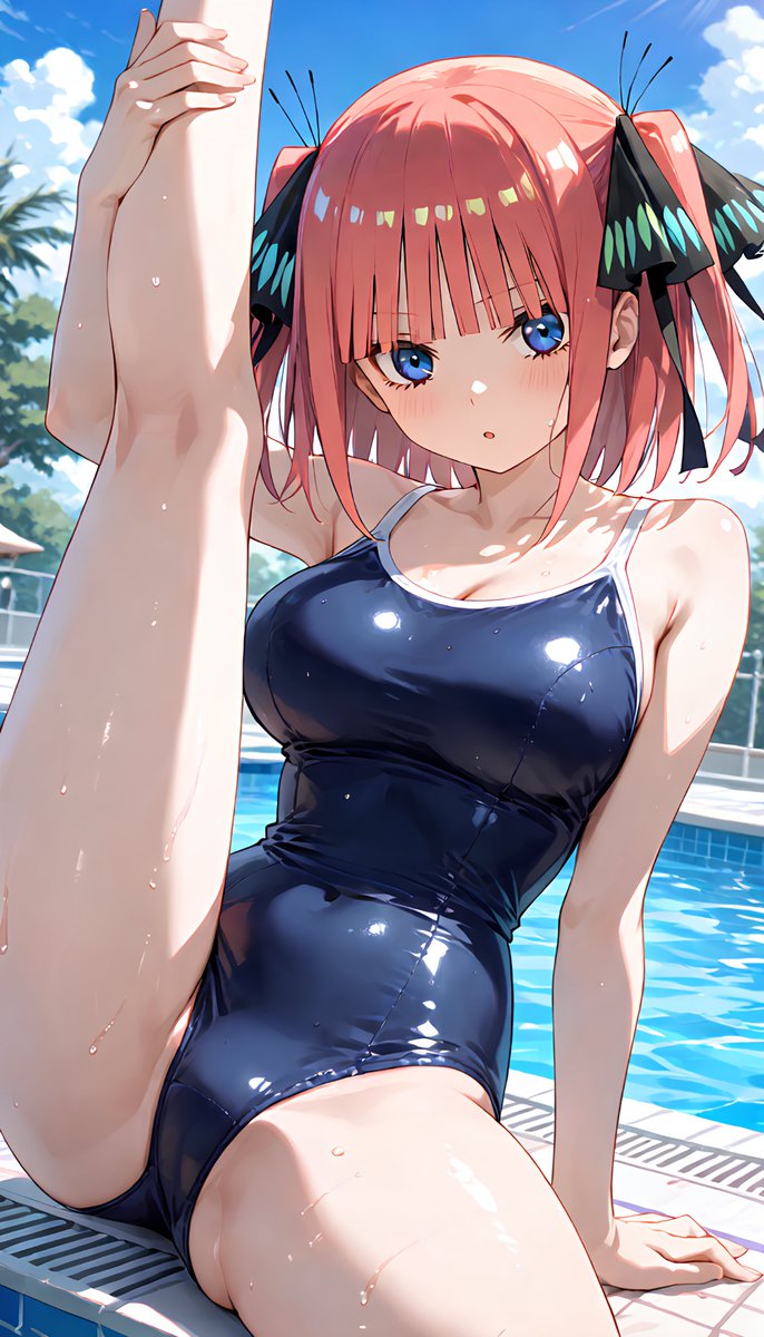 Hikari_New05's tweet photo. stretching / ストレッチ

Nakano Nino / 中野 二乃
The Quintessential Quintuplets / 五等分の花嫁

This illustration was created by me.
No nudity, no suggestive intent. https://t.co/lnAebcpcG1