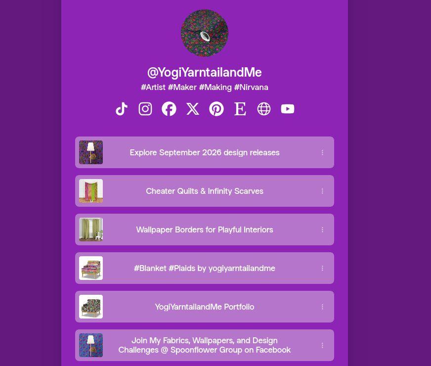 YogiYarntail's tweet photo. For #followers who don't spend a lot of time on #socialnetworks

My #Blog 

https://t.co/IK4Atl3wOr

My #Portfolio 

https://t.co/TXy2e8zpb0 

My #Linktree #Bio 

https://t.co/2BDYjwkJ1P 

My #Behance 

https://t.co/7XxaTNct2Q 

#YogiYarntailandMe https://t.co/aP8FpaJIoV