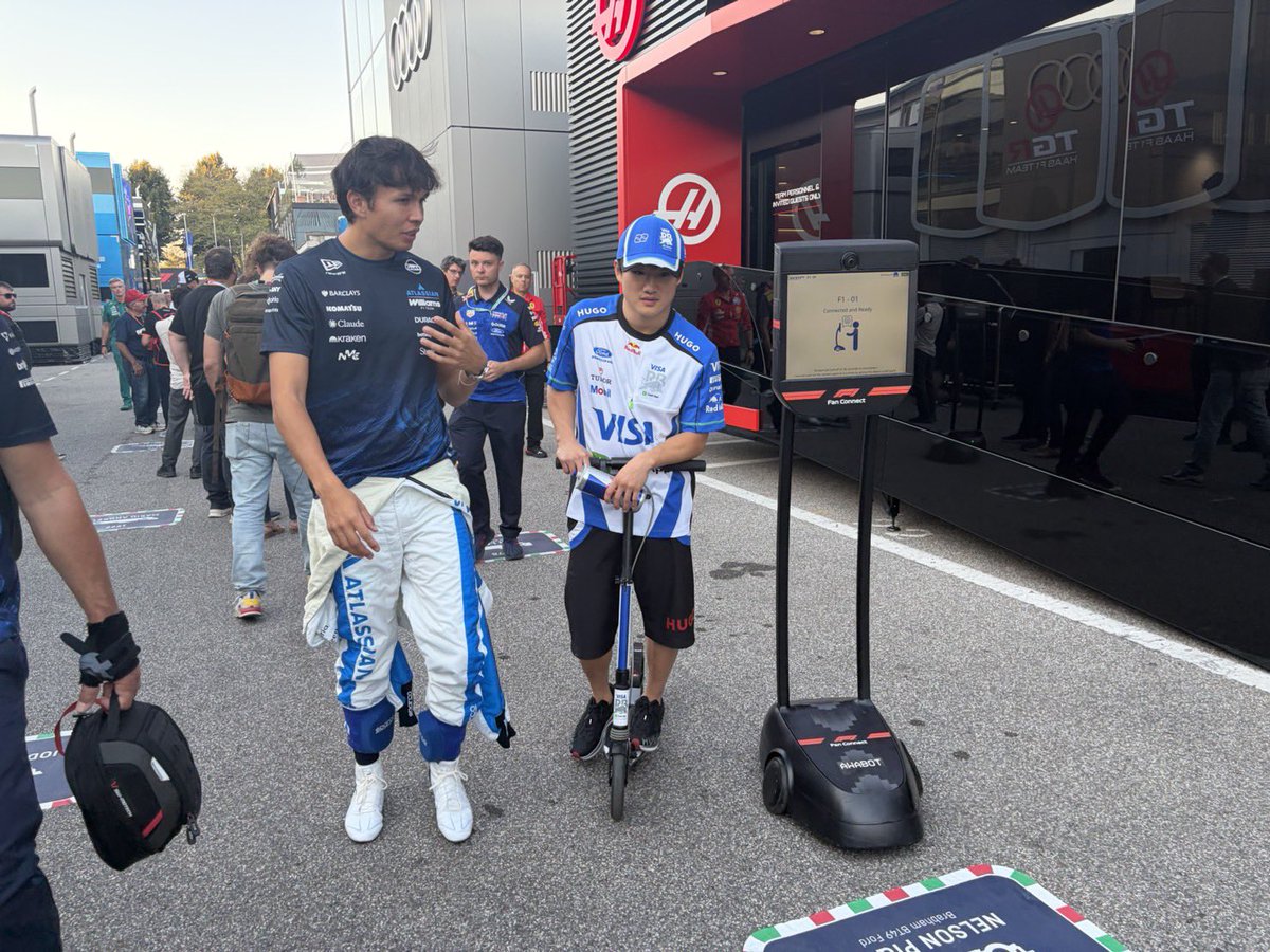 taputonton's tweet photo. RT @cx_motorsports: 第13戦イタリア🇮🇹

#角田裕毅 FP2後インタビュー🎤

Q.今日はどうだった？… https://t.co/iATvOVIS5B