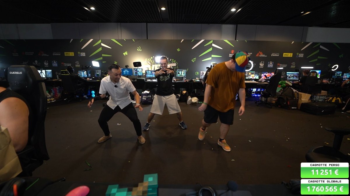 TheGuill84's tweet photo. Merci pour ce premier soir incroyable 💚
32k dans notre cagnotte perso et plus de 3,6M au global, comment ne pas avoir le sourire..

On reprend à 12h pour le JOUR 2 avec énormément d'activités, ça va être la journée la plus longue ! https://t.co/pJjZubo13B