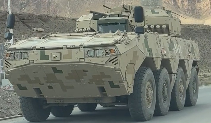 anshu217's tweet photo. China PLA PLAGF Western Theatre Command is inducting ZBL-19 IFVs at an accelerated pace. While 76th Group Army was confirmed earlier, even 77th Group Army has inducted the same most probably.
Latest photo (if Chinese propaganda photo with LX31 tactical numbering is to be believed) confirms ZBL19-T12 IFV version with 39th Combined Arms Brigade ex 77th Group Army.
39th CAB was earlier assessed to have received T-59 tanks from 12th H-CAB as per various OSINT inputs. This wasn't so tactically logical particularly since 77th Group Army likely to operate in Tibet Military Region. So, it makes sense that 39th CAB may have Medium CAB with induction of ZBL19 IFVs.
Many OSINT personnel also assess induction of a different version of ZBL221E (VN1G) which as per me is not this version inducted in WTC.

Global Times vide its aticle "PLA Army fields new wheeled armored vehicles in Gobi Desert" on 11 August 2026 at https://t.co/fumkYqKRC4 had confirmed induction of ZBL-19 with a brigade of 76th Group Army in 2025. The earlier brigade with ZBL-19 IFVs in 76th Group Army was 149th Medium CAB (LX15). So, Chinese propaganda may have shown same brigade or may have indicated ZBL-19 with another brigade. If it's one more brigade, then WTC is undertaking Mediumisation of its CABs which makes more sense to enhance mobility with massive road infrastructure upgrades which have already happened - G4219, G4218, G219, G695, G94 etc. 
The Global Times article amplifies ZBL19 IFV as under - "The new 8x8 armored personnel carrier features an unmanned turret and anti-tank missiles, and its tailgate can be figured to open either sideways or downward. In 2025, the company received new equipment. For the PLA soldiers, the challenge extended beyond changes in specialized skills to include upgrades in training models and combat concepts, said the report.

The new IFV is a deep redesign of the Type 08 wheeled armored vehicle family, with comprehensive improvements in firepower, protection, ­mobility, ­informatization and ergonomics, Zhang Junshe, a Chinese military affairs expert, told the Global Times.

According to a CCTV report in June, the vehicle has several new features: high mobility and speed suitable for all-domain operations; an unmanned ­turret offering wider visibility and ­higher automation, improved ­protection and crew safety; amphibious capability; long-range vehicle-mounted anti-tank missiles; and a flexible tailgate that can open either sideways or downward, combining both options in one design.

Compared with the Type 08, the new model has significantly enhanced firepower. It introduces an unmanned turret for the first time, improving ­survivability and freeing up interior space, while featuring a new-­generation 30mm chain gun with adjustable firing rate. The anti-tank missiles have also been upgraded, enabling asymmetric strikes within enemy tank direct-fire range, Zhang said.

Protection has been comprehensively upgraded with thicker composite add-on armor, and structural improvements offer better resistance against mines and improvised explosive ­devices. 

Mobility is also stronger, with better off-road climbing ability than the Type 08. Its informatized situational awareness and system integration capabilities are more advanced, and improved ergonomics enhance combat efficiency, said Zhang.

The vehicle has appeared multiple times in official media reports this year.Zhang said it is now entering mass ­deployment and may eventually replace the Type 08 as the core equipment of the PLA's medium combined brigades.

In January, CCTV reported on a coordinated tactical exercise involving an armored infantry squad from a brigade of the 76th Group Army, marking the vehicle's first public appearance.

Prior to its official debut, media outlets such as Hong Kong-based Ta Kung Wen Wei Media Group had analyzed the vehicle's capabilities based on online images, reporting that it features a remote-controlled weapon station, an unmanned turret, and four HJ-16 anti-tank missiles, delivering more powerful and precise firepower. 

It adopts a hydraulic suspension system and incorporates signature-reduction measures to minimize infrared signatures, and can be fitted with composite armor to enhance protection and concealment.

Following a series-based, modular "vehicle family" development model, the vehicle's common chassis, in addition to the three existing variants, can be rapidly adapted into other configurations, comprehensively enhancing the medium brigade's combat effectiveness and long-range cross-regional mobility.

Compared with the current Type 08 wheeled armored vehicle family, these variants feature considerable differences in firepower configuration, chassis and hull layout, offering more flexible operational performance and superior protection, said Ta Kung Wen Wei.

Like the Type 08 family and the Type 11 Wheeled Assault Gun, the new IFV is expected to develop into multiple variants with different functions, forming a complete vehicle family. 

Through this "one chassis, multiple variants, series-based development" approach, the new-generation will efficiently cover the full spectrum of combat elements - from command, reconnaissance and strike to support - significantly improving overall combat effectiveness and logistical support efficiency, Zhang added."

📷