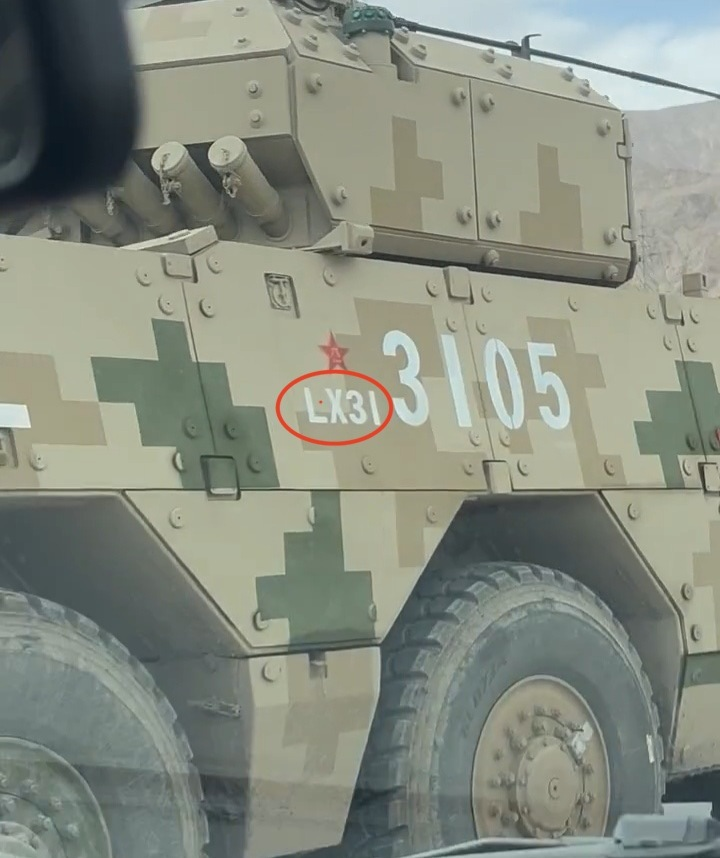 anshu217's tweet photo. China PLA PLAGF Western Theatre Command is inducting ZBL-19 IFVs at an accelerated pace. While 76th Group Army was confirmed earlier, even 77th Group Army has inducted the same most probably.
Latest photo (if Chinese propaganda photo with LX31 tactical numbering is to be believed) confirms ZBL19-T12 IFV version with 39th Combined Arms Brigade ex 77th Group Army.
39th CAB was earlier assessed to have received T-59 tanks from 12th H-CAB as per various OSINT inputs. This wasn't so tactically logical particularly since 77th Group Army likely to operate in Tibet Military Region. So, it makes sense that 39th CAB may have Medium CAB with induction of ZBL19 IFVs.
Many OSINT personnel also assess induction of a different version of ZBL221E (VN1G) which as per me is not this version inducted in WTC.

Global Times vide its aticle "PLA Army fields new wheeled armored vehicles in Gobi Desert" on 11 August 2026 at https://t.co/fumkYqKRC4 had confirmed induction of ZBL-19 with a brigade of 76th Group Army in 2025. The earlier brigade with ZBL-19 IFVs in 76th Group Army was 149th Medium CAB (LX15). So, Chinese propaganda may have shown same brigade or may have indicated ZBL-19 with another brigade. If it's one more brigade, then WTC is undertaking Mediumisation of its CABs which makes more sense to enhance mobility with massive road infrastructure upgrades which have already happened - G4219, G4218, G219, G695, G94 etc. 
The Global Times article amplifies ZBL19 IFV as under - "The new 8x8 armored personnel carrier features an unmanned turret and anti-tank missiles, and its tailgate can be figured to open either sideways or downward. In 2025, the company received new equipment. For the PLA soldiers, the challenge extended beyond changes in specialized skills to include upgrades in training models and combat concepts, said the report.

The new IFV is a deep redesign of the Type 08 wheeled armored vehicle family, with comprehensive improvements in firepower, protection, ­mobility, ­informatization and ergonomics, Zhang Junshe, a Chinese military affairs expert, told the Global Times.

According to a CCTV report in June, the vehicle has several new features: high mobility and speed suitable for all-domain operations; an unmanned ­turret offering wider visibility and ­higher automation, improved ­protection and crew safety; amphibious capability; long-range vehicle-mounted anti-tank missiles; and a flexible tailgate that can open either sideways or downward, combining both options in one design.

Compared with the Type 08, the new model has significantly enhanced firepower. It introduces an unmanned turret for the first time, improving ­survivability and freeing up interior space, while featuring a new-­generation 30mm chain gun with adjustable firing rate. The anti-tank missiles have also been upgraded, enabling asymmetric strikes within enemy tank direct-fire range, Zhang said.

Protection has been comprehensively upgraded with thicker composite add-on armor, and structural improvements offer better resistance against mines and improvised explosive ­devices. 

Mobility is also stronger, with better off-road climbing ability than the Type 08. Its informatized situational awareness and system integration capabilities are more advanced, and improved ergonomics enhance combat efficiency, said Zhang.

The vehicle has appeared multiple times in official media reports this year.Zhang said it is now entering mass ­deployment and may eventually replace the Type 08 as the core equipment of the PLA's medium combined brigades.

In January, CCTV reported on a coordinated tactical exercise involving an armored infantry squad from a brigade of the 76th Group Army, marking the vehicle's first public appearance.

Prior to its official debut, media outlets such as Hong Kong-based Ta Kung Wen Wei Media Group had analyzed the vehicle's capabilities based on online images, reporting that it features a remote-controlled weapon station, an unmanned turret, and four HJ-16 anti-tank missiles, delivering more powerful and precise firepower. 

It adopts a hydraulic suspension system and incorporates signature-reduction measures to minimize infrared signatures, and can be fitted with composite armor to enhance protection and concealment.

Following a series-based, modular "vehicle family" development model, the vehicle's common chassis, in addition to the three existing variants, can be rapidly adapted into other configurations, comprehensively enhancing the medium brigade's combat effectiveness and long-range cross-regional mobility.

Compared with the current Type 08 wheeled armored vehicle family, these variants feature considerable differences in firepower configuration, chassis and hull layout, offering more flexible operational performance and superior protection, said Ta Kung Wen Wei.

Like the Type 08 family and the Type 11 Wheeled Assault Gun, the new IFV is expected to develop into multiple variants with different functions, forming a complete vehicle family. 

Through this "one chassis, multiple variants, series-based development" approach, the new-generation will efficiently cover the full spectrum of combat elements - from command, reconnaissance and strike to support - significantly improving overall combat effectiveness and logistical support efficiency, Zhang added."

📷