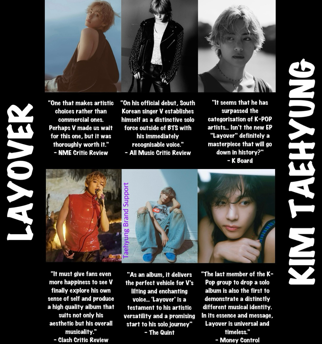 btskthv1230's tweet photo. With Layover's 3rd Anniversary fast approaching, it's timely to reflect upon just how much critical acclaim his solo debut album received.

So proud of our artist, Kim Taehyung 💜
#KimTaehyung #Taehyung #V #김태형 https://t.co/D19q9Pjflz
