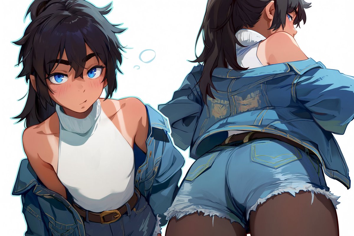 Sc0re_Up's tweet photo. Time for a change out for fall already- #oc #aiart https://t.co/tfXJl43Ll6