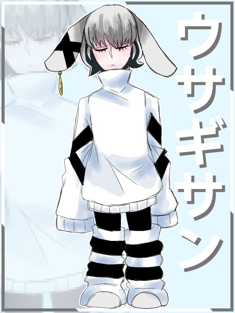 4Hi_iroiro's tweet photo. モノクロなキャラ(OC)って、いいよね https://t.co/l496eGZEos