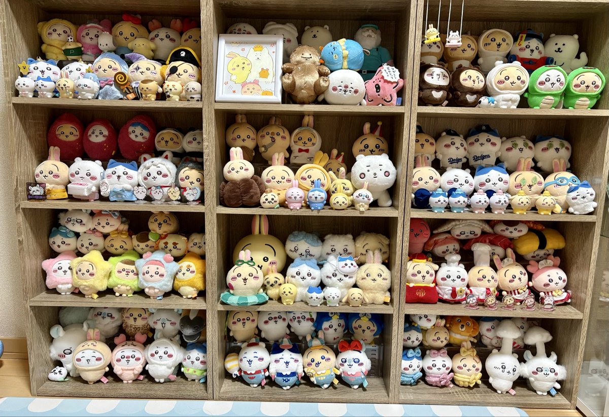 CHI_ZENI's tweet photo. 今のちいかわ部屋🐰
こんなになっちゃった、たはは… https://t.co/jfOJo3gzSu