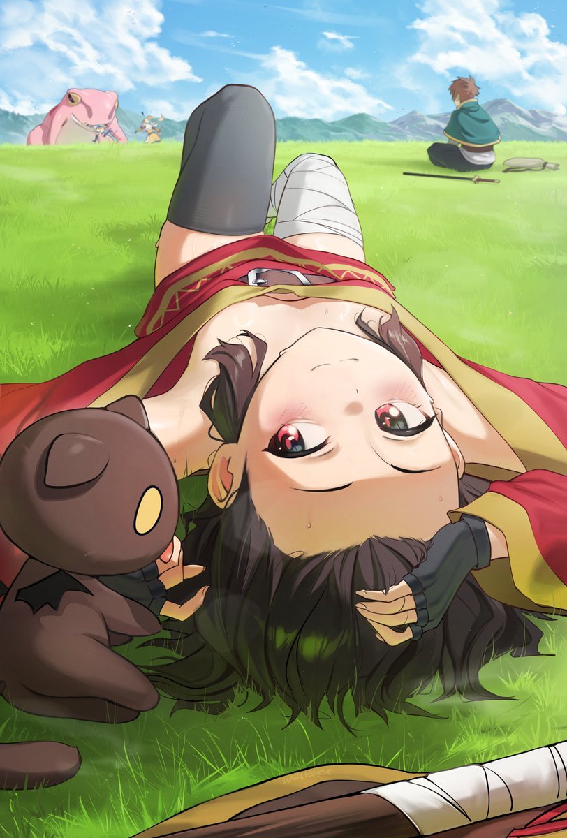 xlayloo's tweet photo. Where are your eyes wandering right now?

#Megumin #Konosuba #animegirl #ecchi #めぐみん #このすば https://t.co/sOTOV3wQjU
