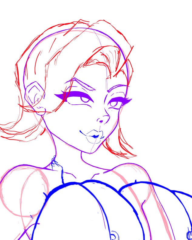 _Wafle07's tweet photo. wip black widow 🥳 https://t.co/denVYBj9WZ