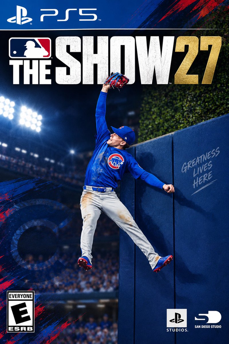 DAVEXEETS's tweet photo. Breaking news: "MLB the show 27" new cover photo has just been revealed, featuring PCA. https://t.co/y0yRmoiAw8
