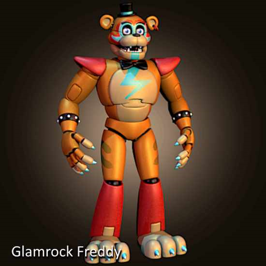 ItsThatRicko's tweet photo. other dumb shit i did with my glamrock freddy model #fnaf https://t.co/ZzMEJT4YYa