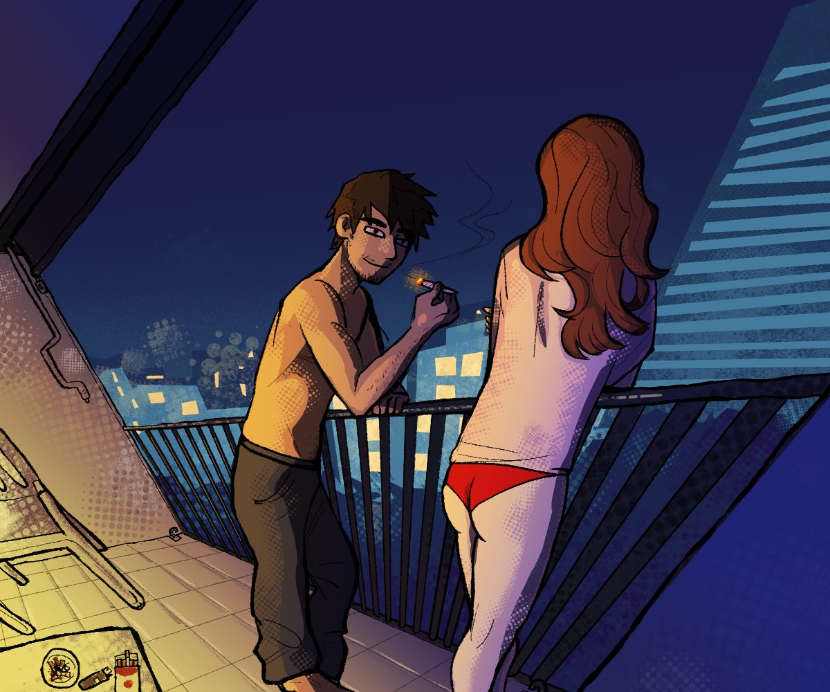 AliasTextured's tweet photo. Late night balcony #st4t https://t.co/ls90nLQGfI